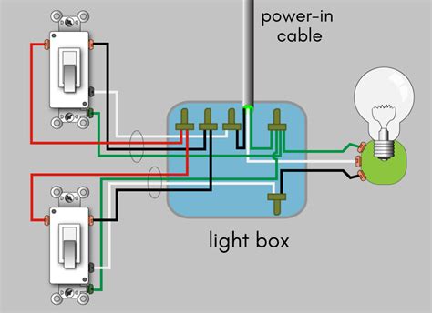 3 way switch box wiring